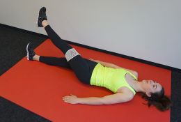 Übung Kräftigung der Extensoren - Level 1 - Knie
